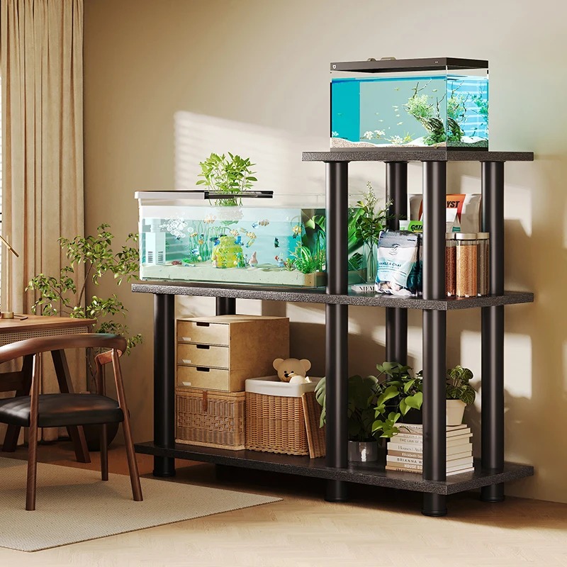 Aquarium Fish Types - حامل حوض أسماك حديث قائم بذاته
