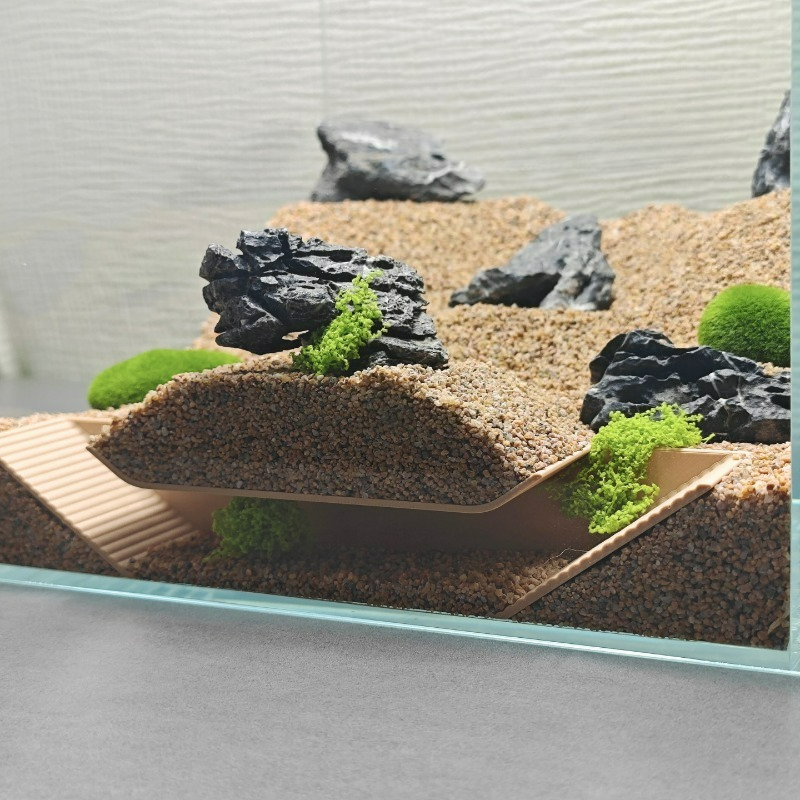 Aquarium Fish Games - مأوى مخبأات حوض السمك، نفق متدرج