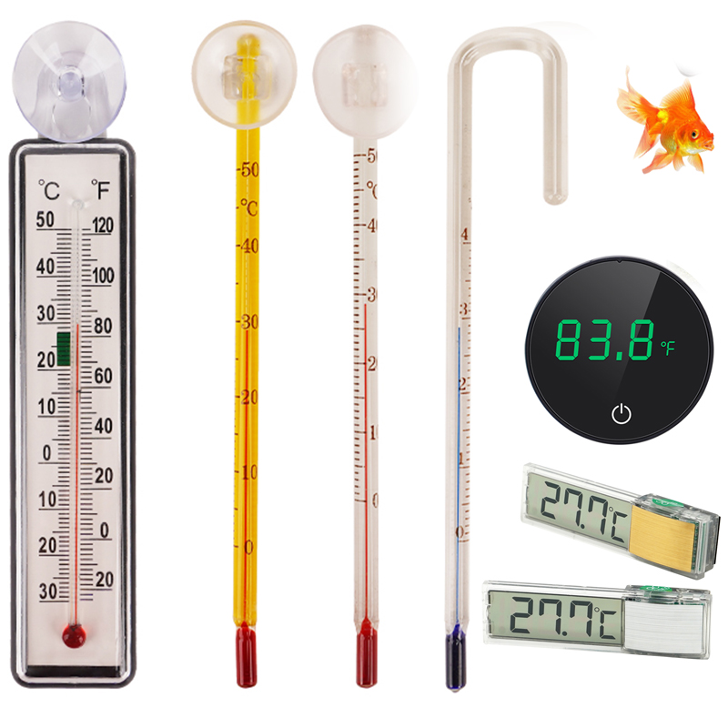 Aquarium Thermometer - ميزان حرارة رقمي للأحواض السمكية مع
