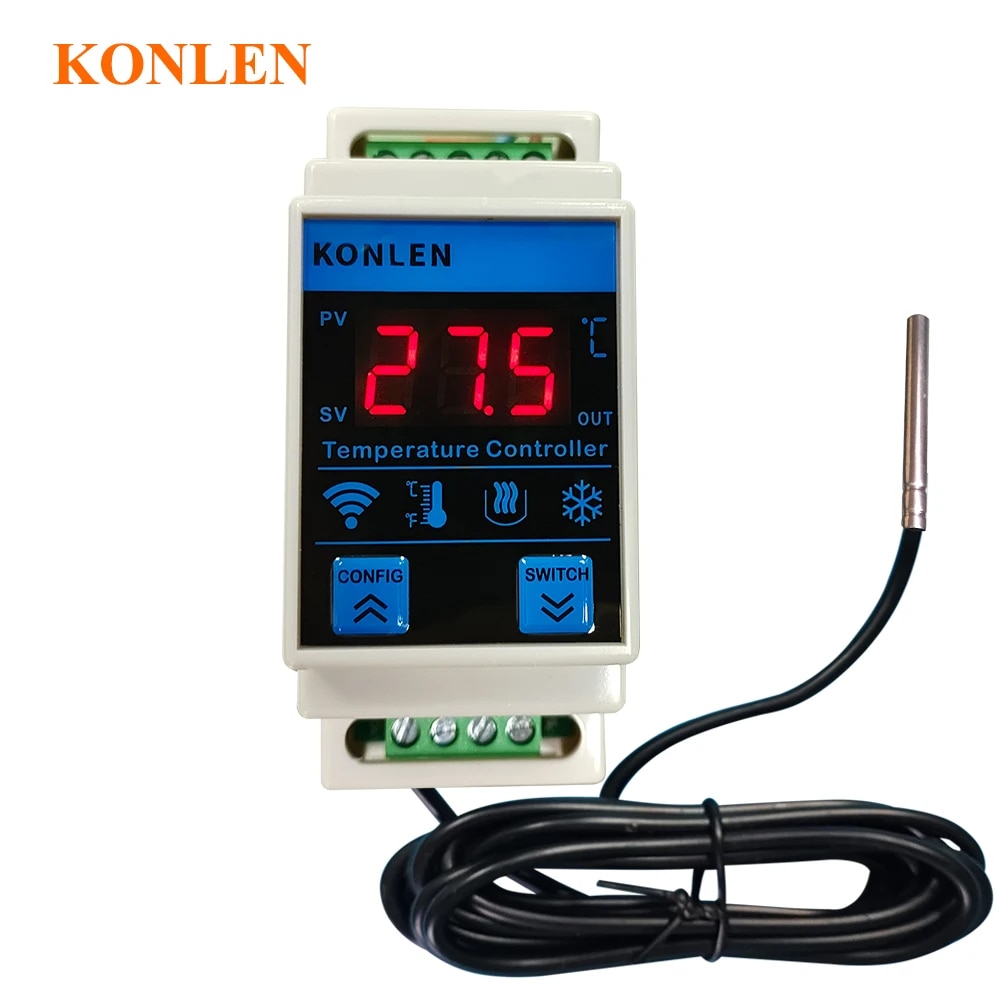 Aquarium Thermometer - جهاز استشعار درجة حرارة Tuya واي