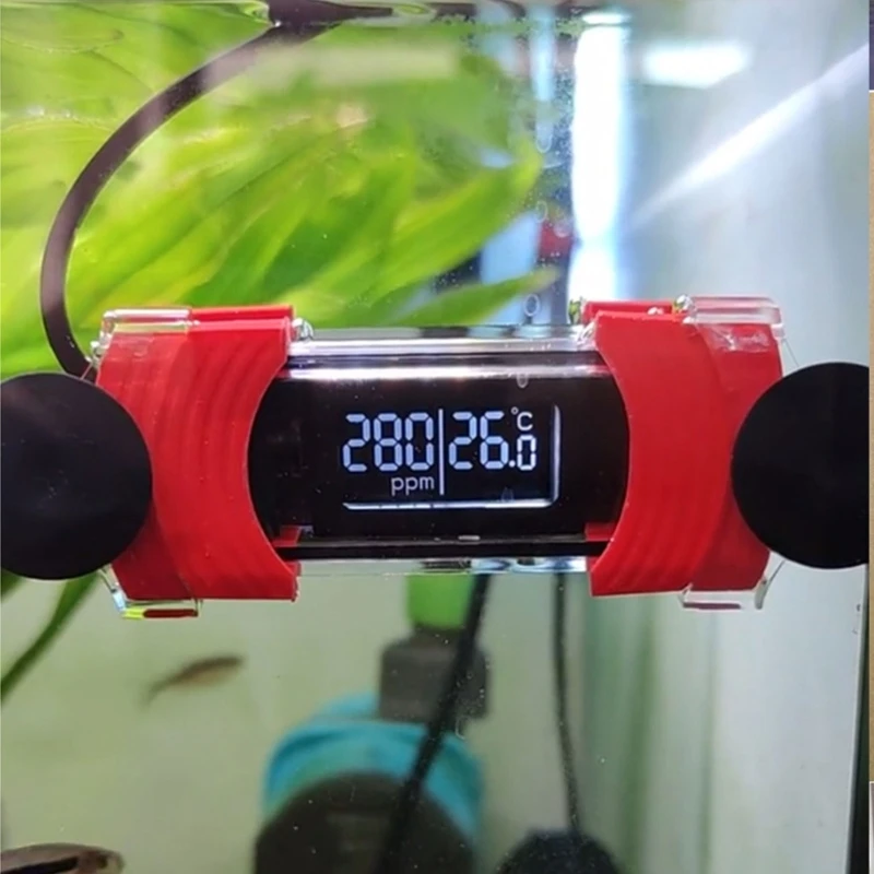 Aquarium Thermometer - حوض السمك ميزان الحرارة الرقمي مقاوم