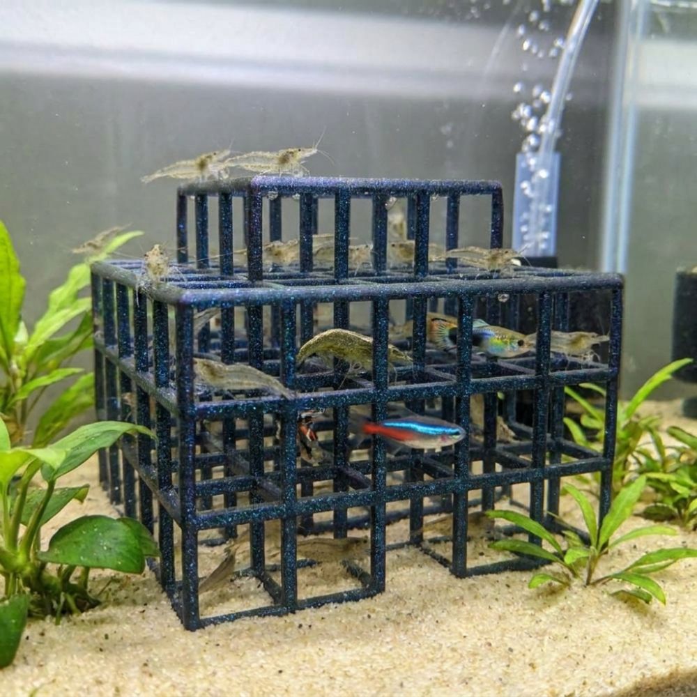 Aquarium Fish Games - مخبأ للأسماك والروبيان مطبوع بتقنية ثلاثية