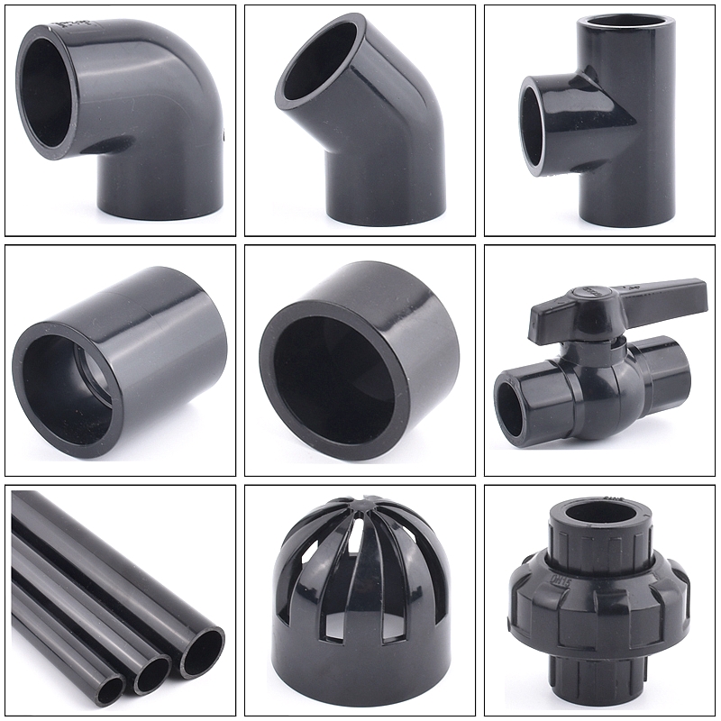 20-50 مللي متر الأسود UPVC الأ - مراجعة Aquarium Fish Black وسعره