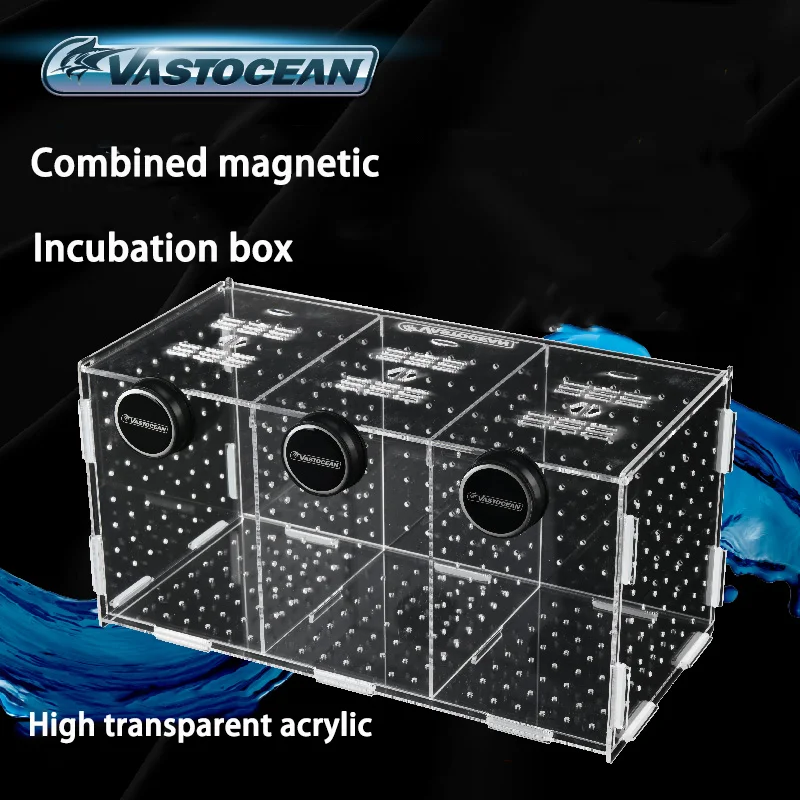 VASTOCEAN خزان الأسماك المغناط - مراجعة Aquarium Fish Cave وسعره