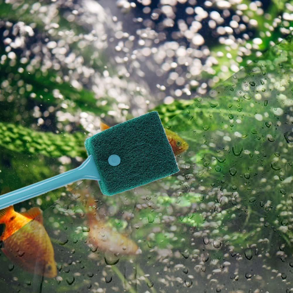 منظف إسفنجي مزدوج الجوانب لحوض - مراجعة Cleaner Fish Aquarium وسعره