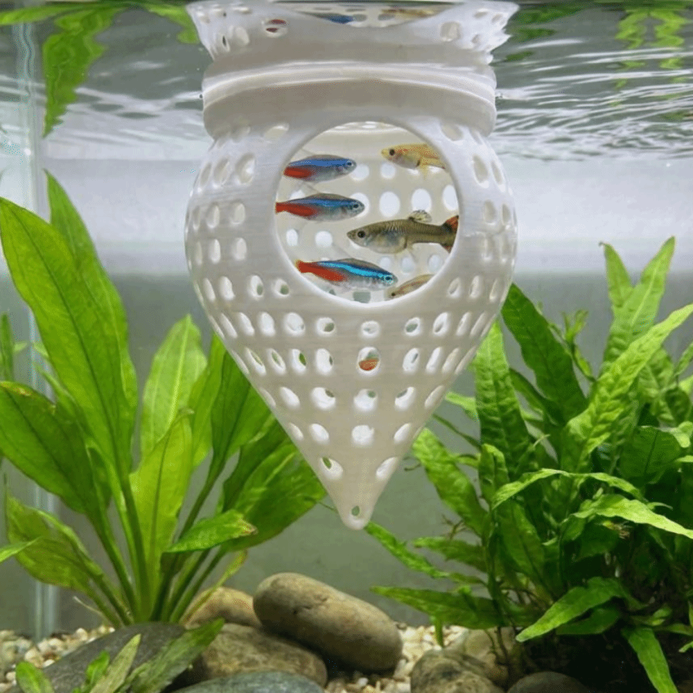 أرجوحة عائمة ثلاثية الأبعاد لل - مراجعة Aquarium Fish Cave وسعره