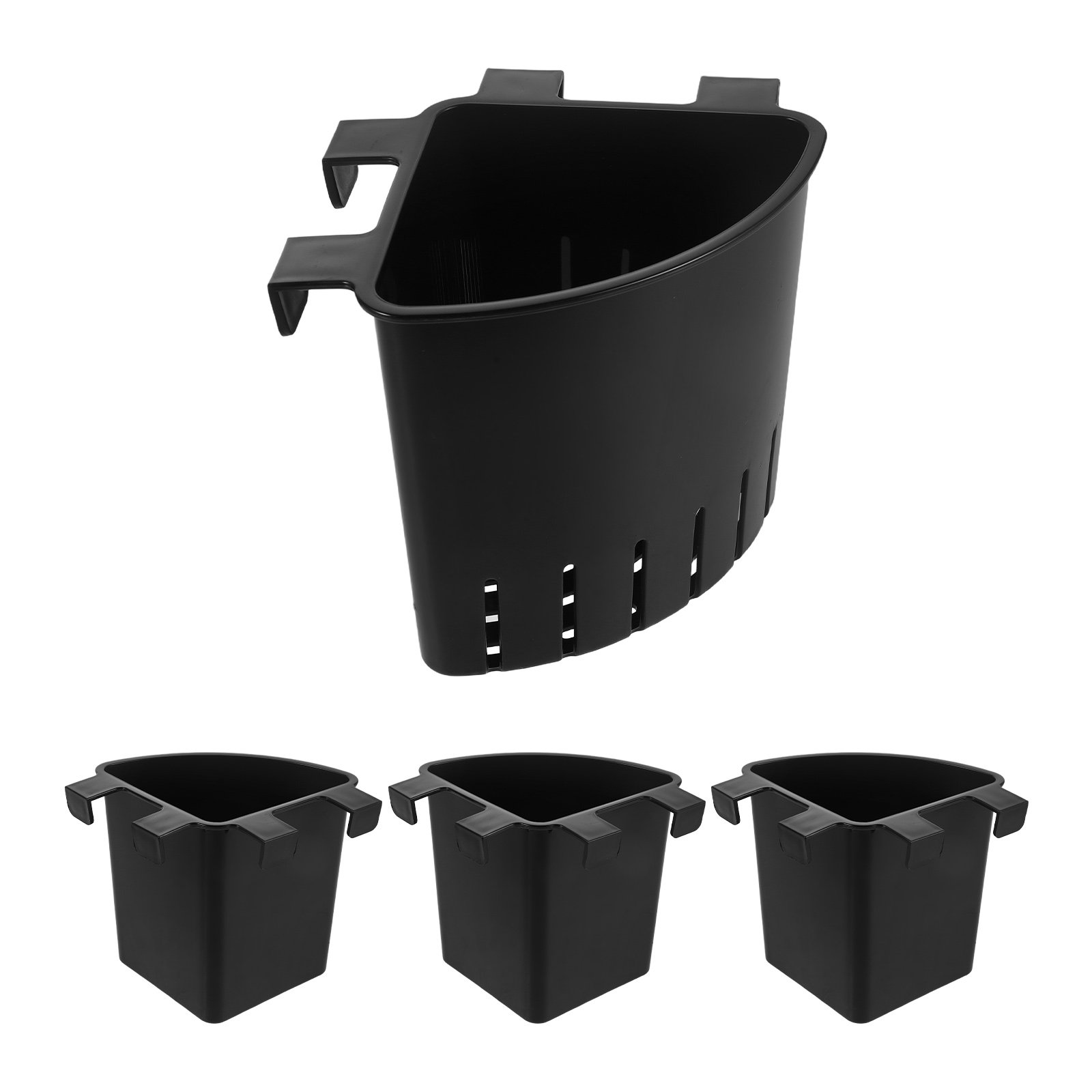 4 قطع من حوامل النباتات المعلق - مراجعة Aquarium Fish Black وسعره