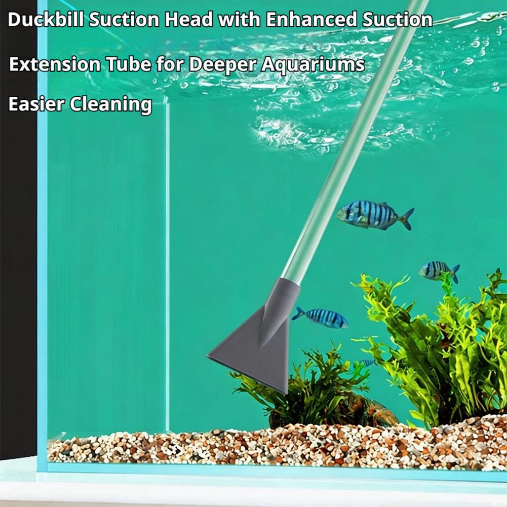 مضخة يدوية لتغيير مياه حوض الس - مراجعة Cleaner Fish Aquarium وسعره