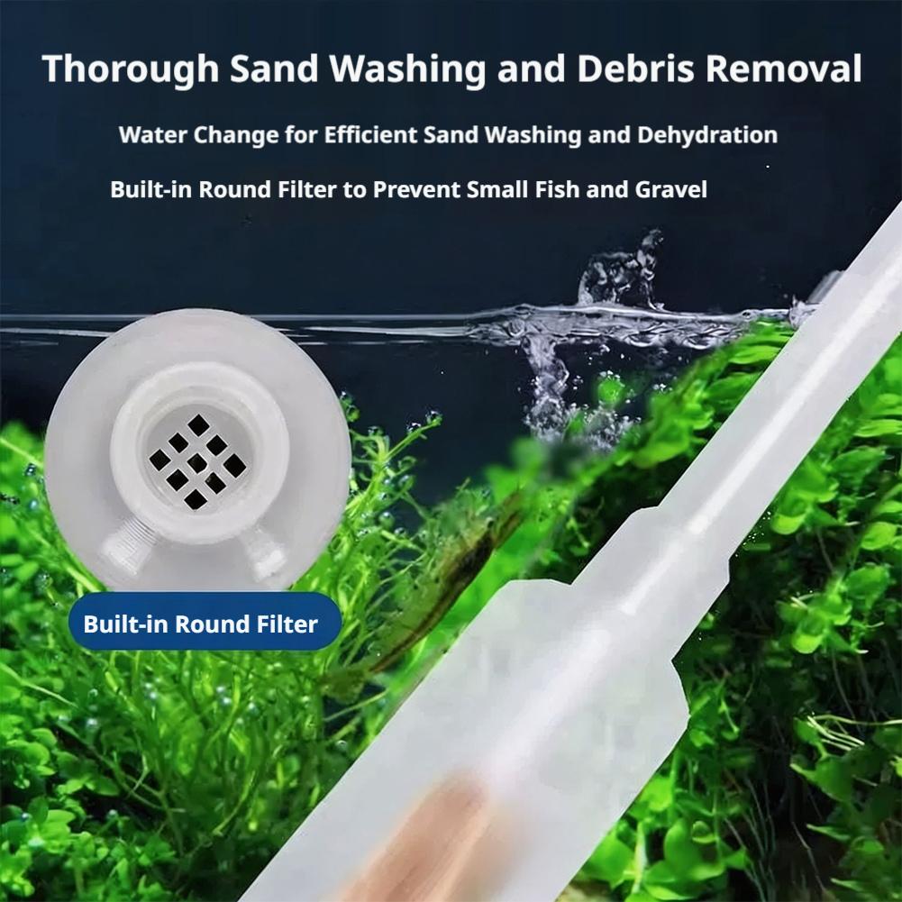 مضخة يدوية لتغيير مياه حوض الس - مراجعة Cleaner Fish Aquarium وسعره