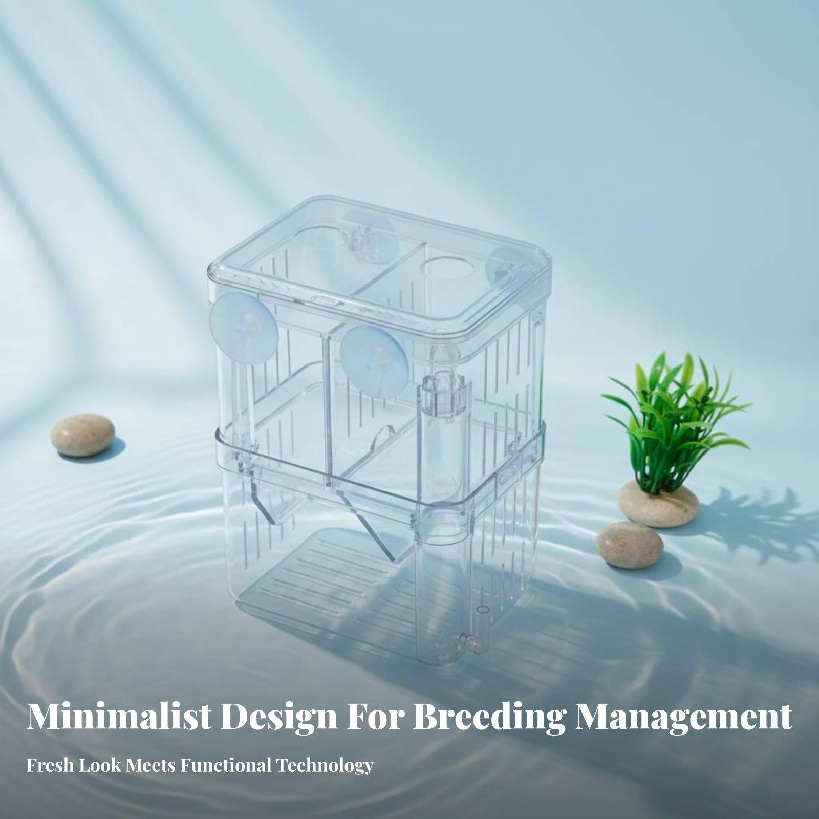 حوض تربية مزدوج الطبقات لأسماك - مراجعة Aquarium Fish Breeding وسعره