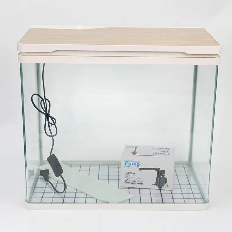 حوض أسماك مكتبي متعدد الوظائف  - مراجعة Fish Tank Filter Aquarium وسعره