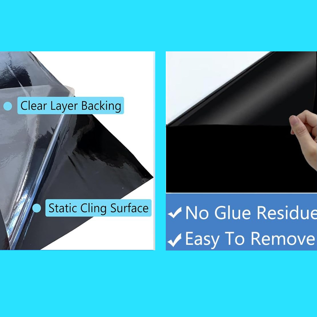خلفية حوض السمك لاصقة ثابتة با - مراجعة Aquarium Fish Black وسعره