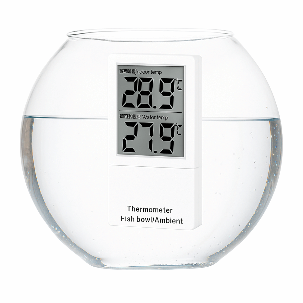 LCD شاشة ديجيتال حوض السمك الص - مراجعة Aquarium Thermometer وسعره