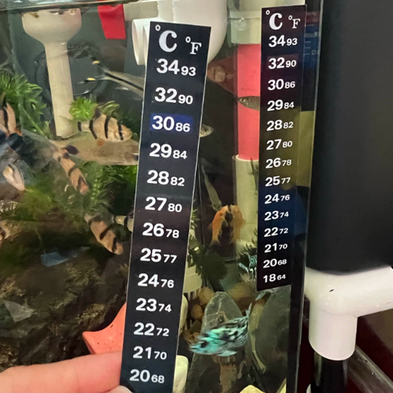 1/5 قطعة مقياس حرارة عالي الدق - مراجعة Aquarium Thermometer وسعره
