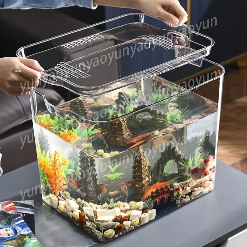 حوض أسماك ذاتي التنظيف مع استب - مراجعة Aquarium Fish Supplier وسعره