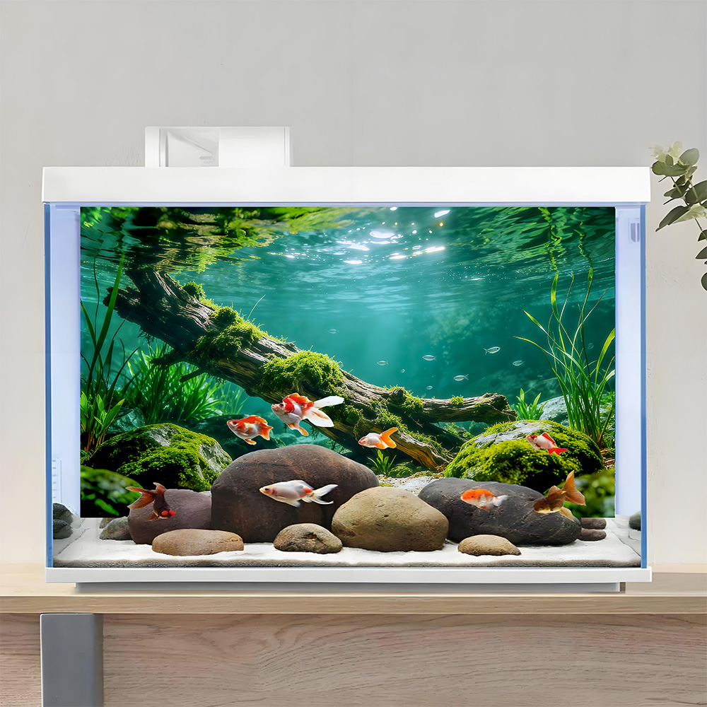 خشب ميت في قاع النهر، ملصقات ل - مراجعة Aquarium Fish Games وسعره