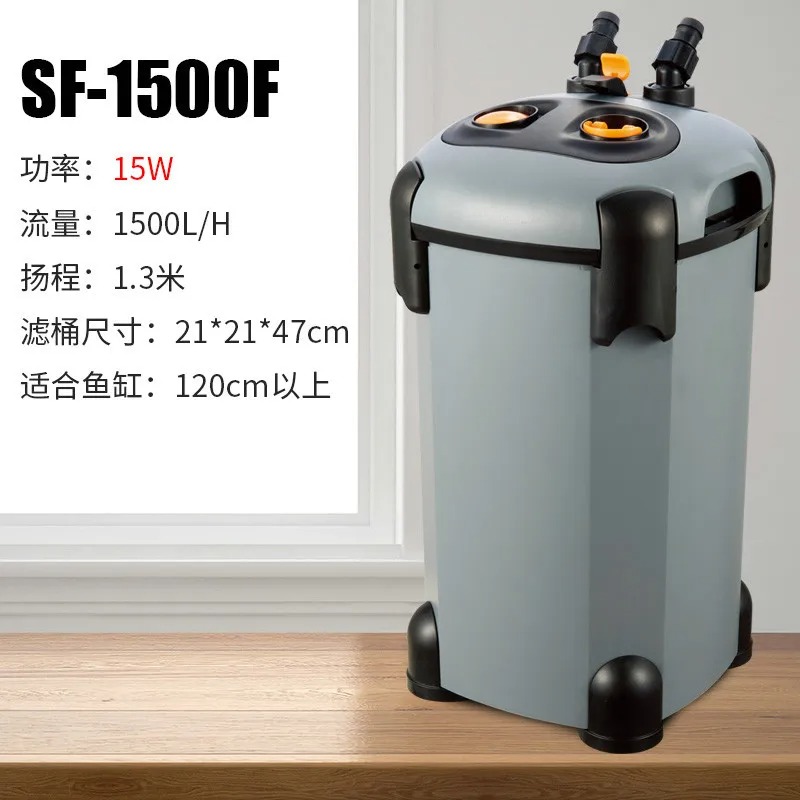 فلتر خارجي صامت لحوض السمك مع  - مراجعة Fish Tank Filter Aquarium وسعره