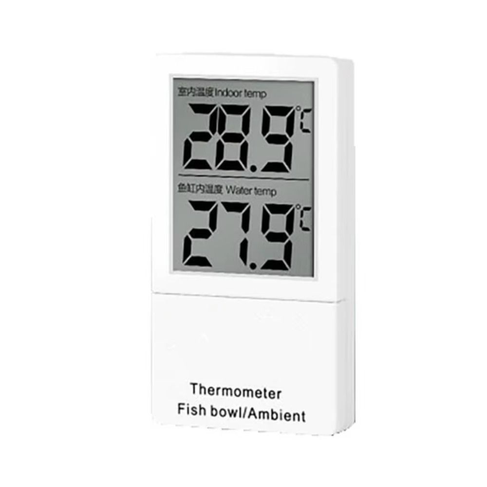 LCD شاشة ديجيتال حوض السمك الص - مراجعة Aquarium Thermometer وسعره