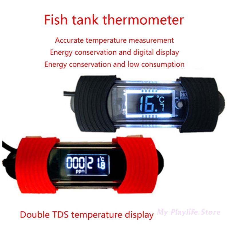 مقياس حرارة حوض السمك الرقمية  - مراجعة Aquarium Thermometer وسعره