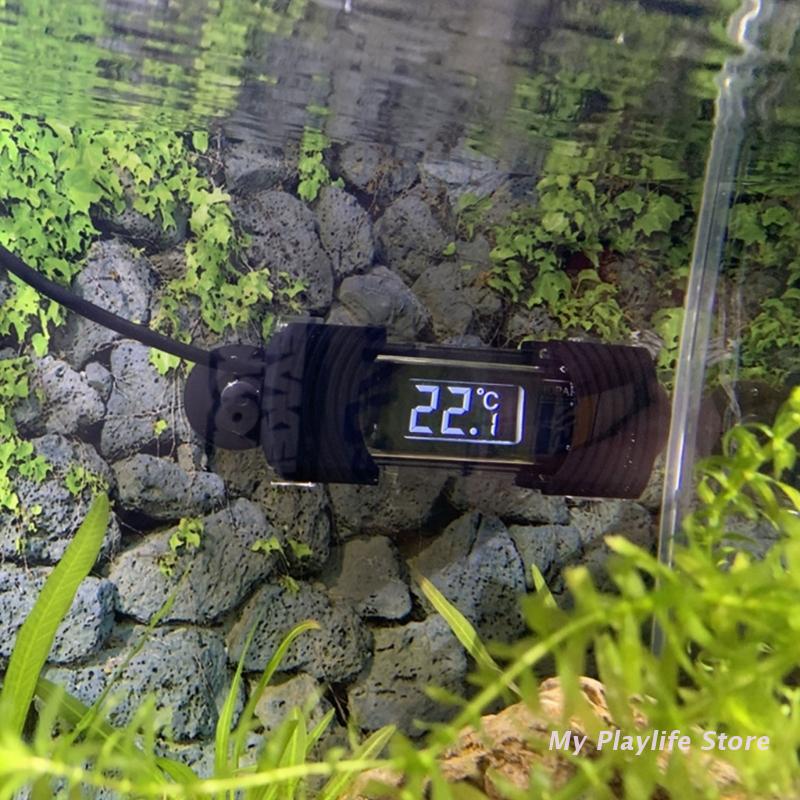 مقياس حرارة حوض السمك الرقمية  - مراجعة Aquarium Thermometer وسعره