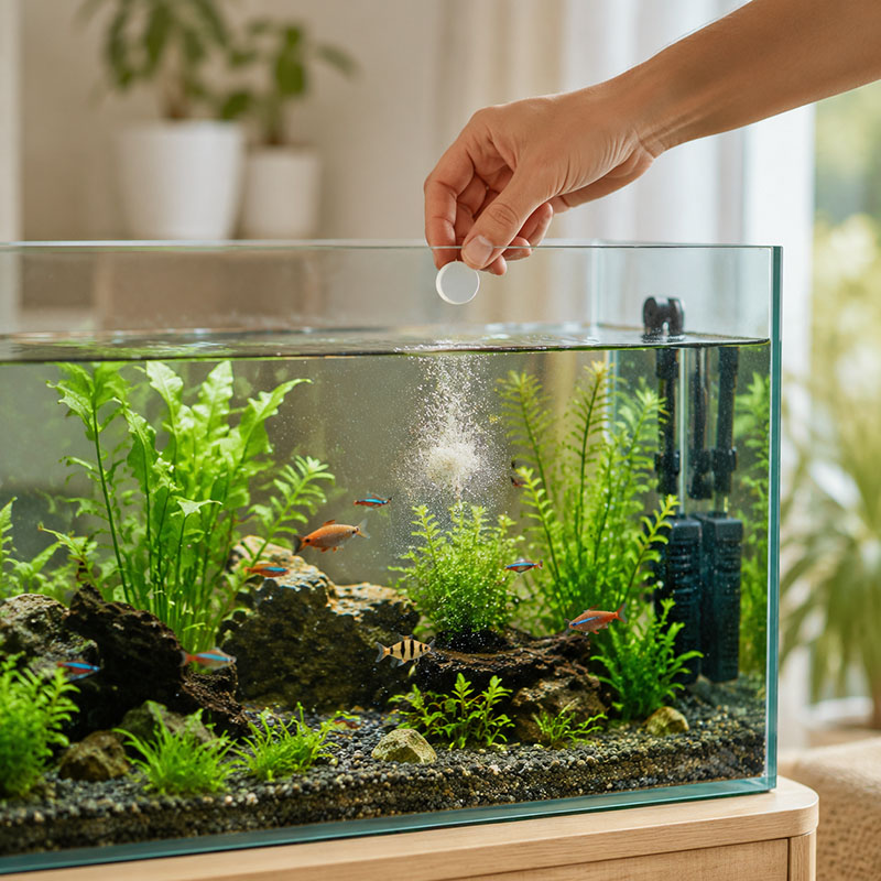 أقراص ميراڤيكس إل 150 لإزالة ا - مراجعة Cleaner Fish Aquarium وسعره