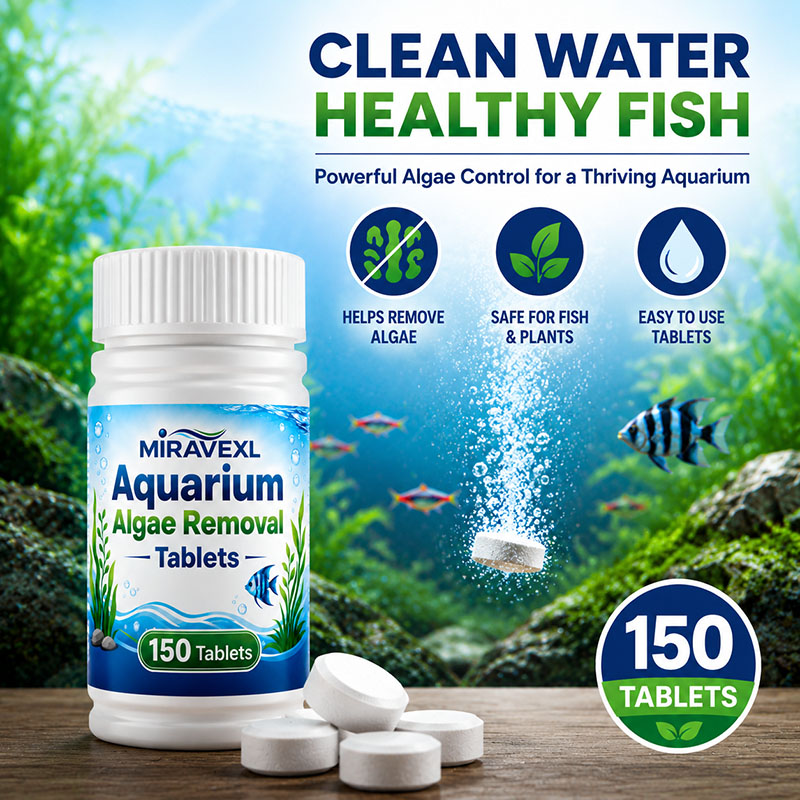 أقراص ميراڤيكس إل 150 لإزالة ا - مراجعة Cleaner Fish Aquarium وسعره