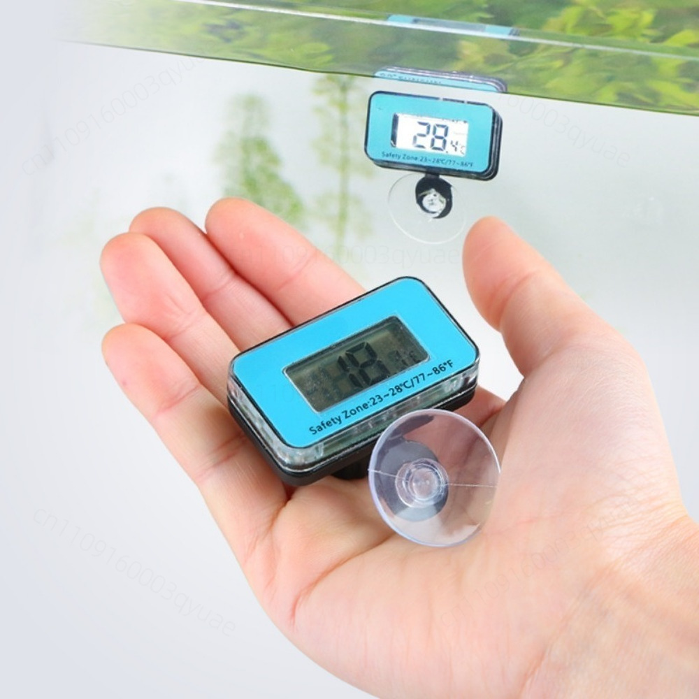 مقياس حرارة رقمي بشاشة LCD للأ - مراجعة Aquarium Thermometer وسعره