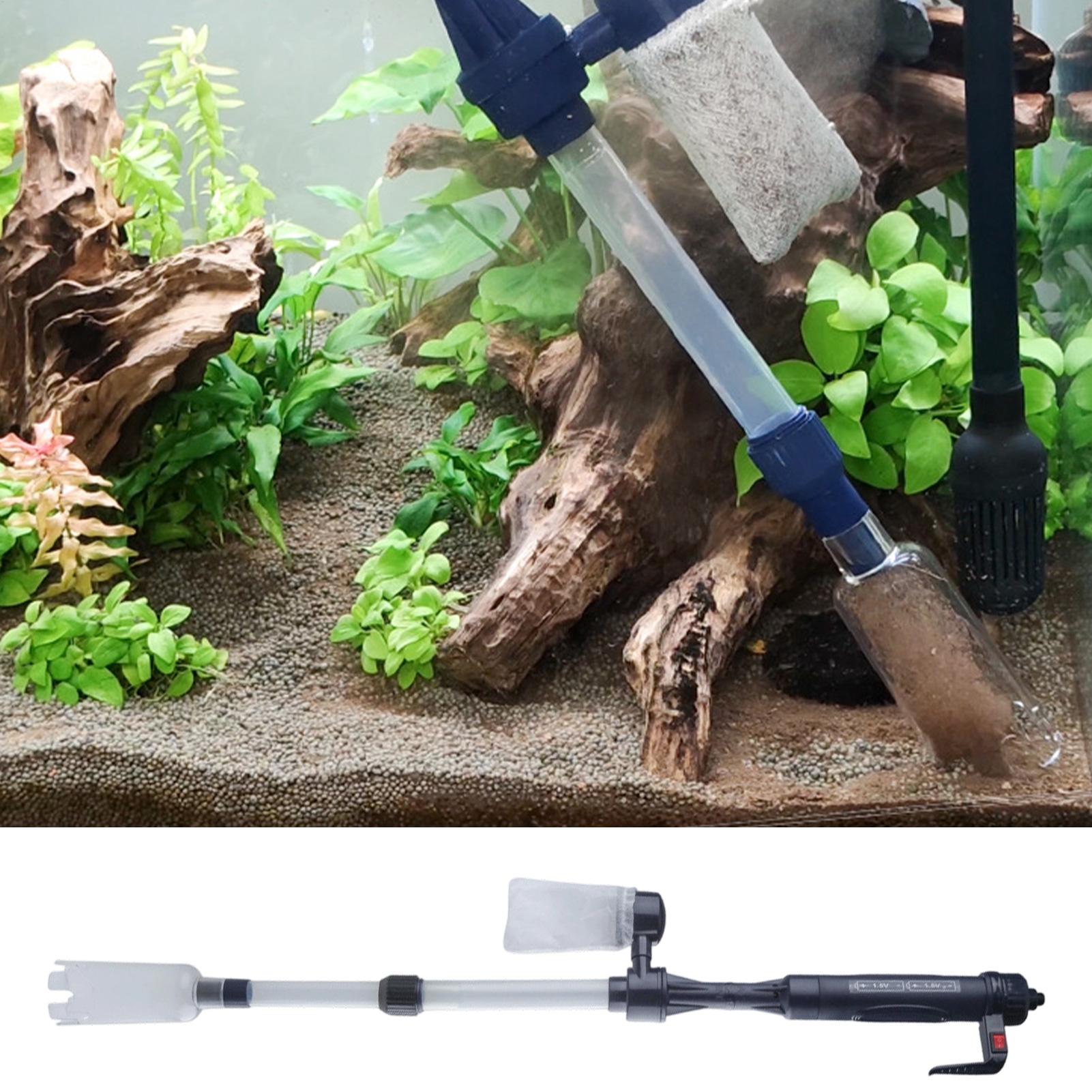 منظف حصى حوض السمك الكهربائي ا - مراجعة Cleaner Fish Aquarium وسعره