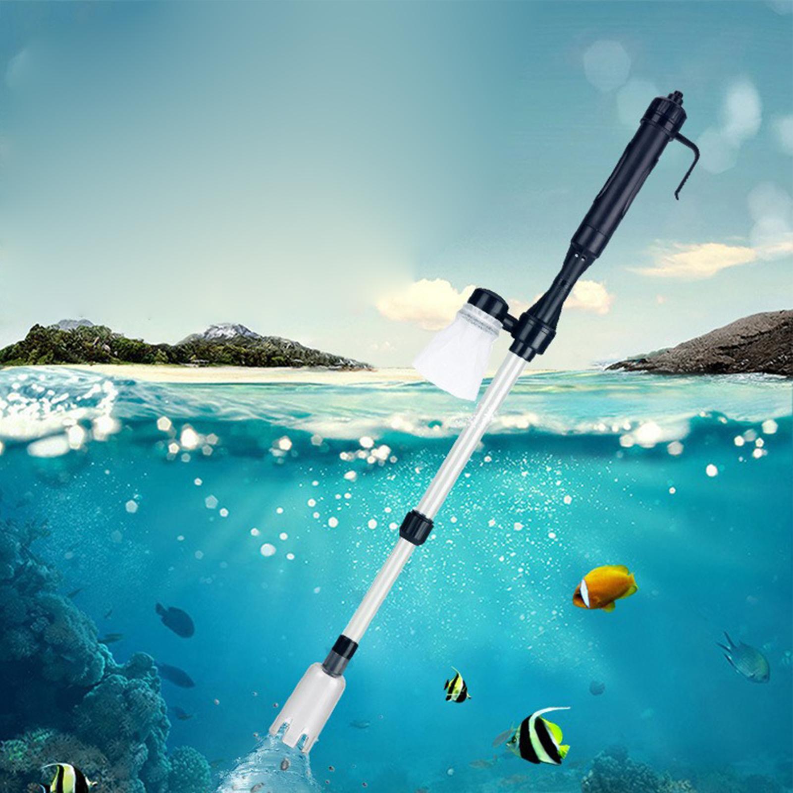 منظف حصى حوض السمك الكهربائي ا - مراجعة Cleaner Fish Aquarium وسعره