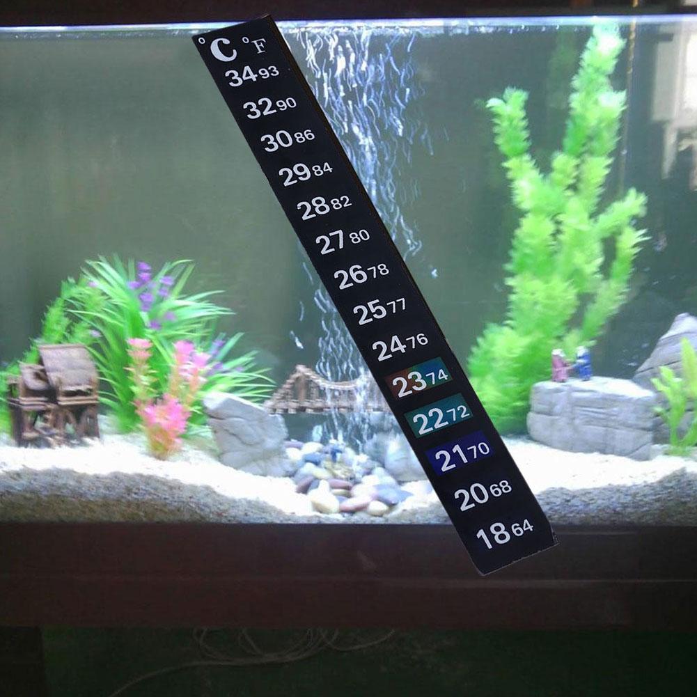1/5 قطع ملصق ترمومتر رقمي لحوض - مراجعة Aquarium Thermometer وسعره