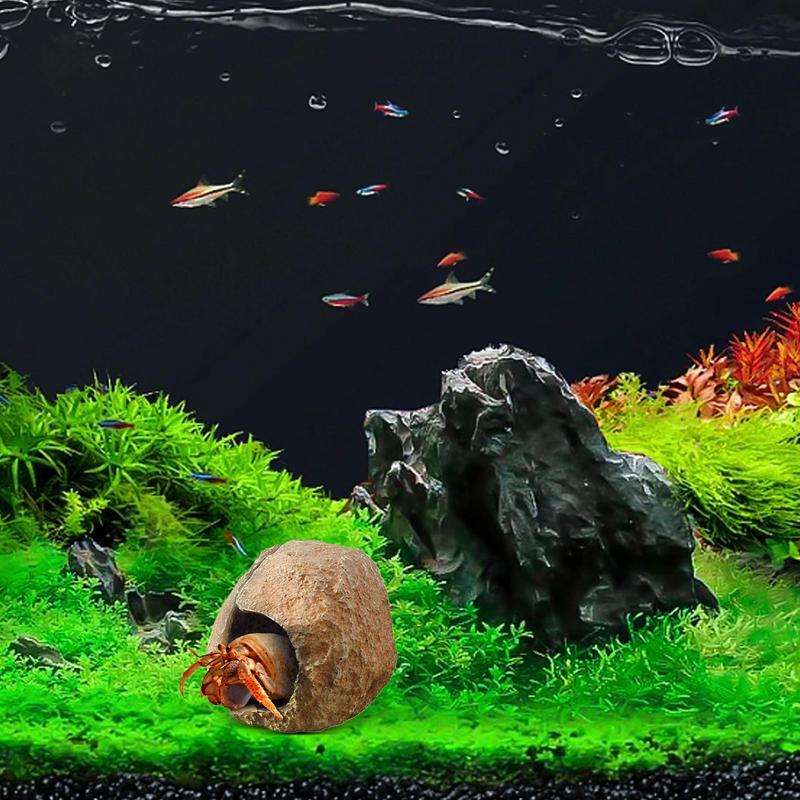 حوض السمك كهف خزان الأسماك الم - مراجعة Aquarium Fish Cave وسعره