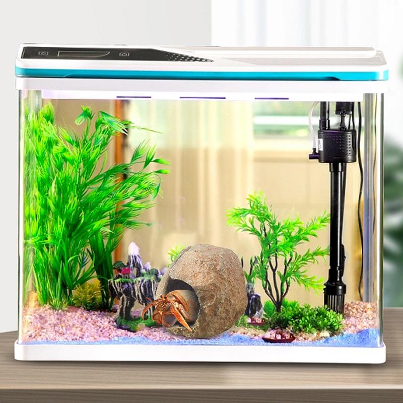 حوض السمك كهف خزان الأسماك الم - مراجعة Aquarium Fish Cave وسعره