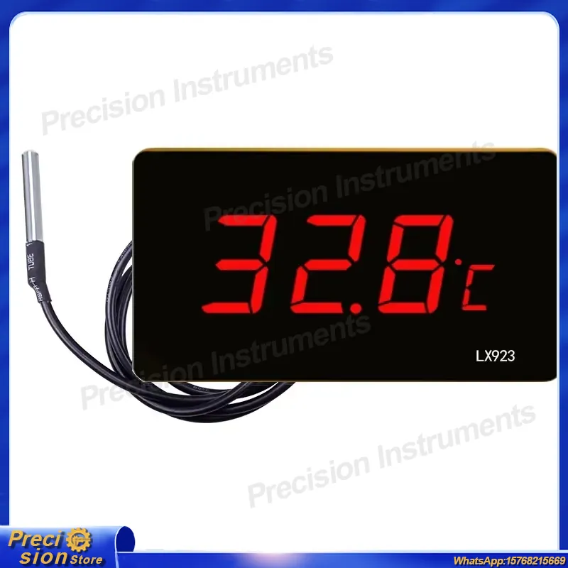 مقياس حرارة رقمي لحوض السمك مع - مراجعة Aquarium Thermometer وسعره